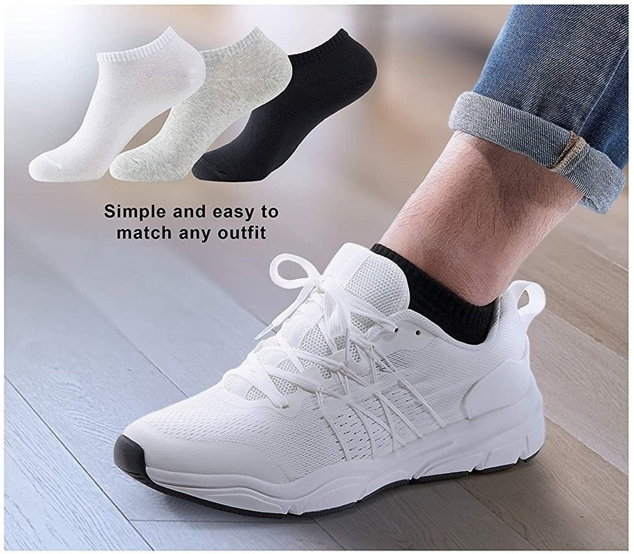 10 pairs of cotton slim breathable low-cut socks