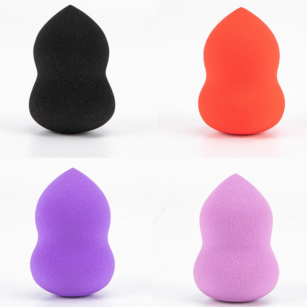 4pcs Makeup Blender Sponge with Storage Box