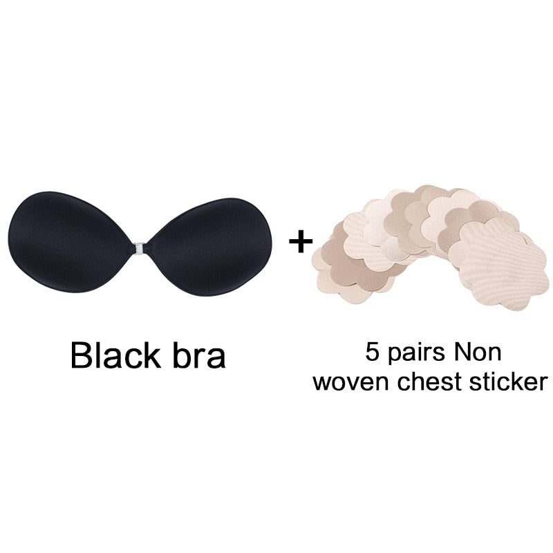 Women's Invisible Self-Adhesive Silicone Push Up Bra