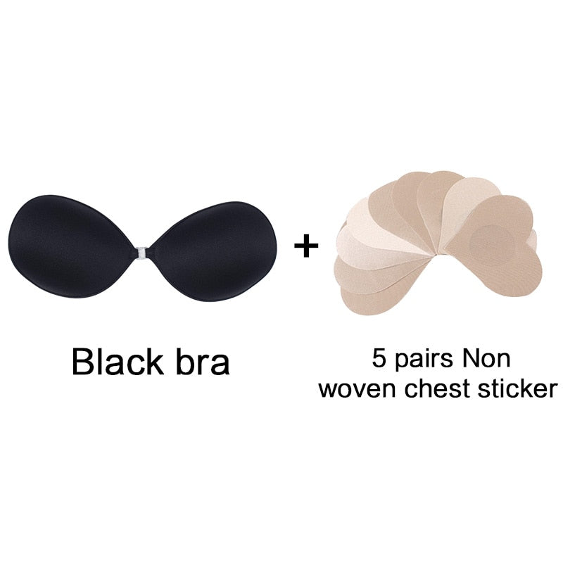 Women's Invisible Self-Adhesive Silicone Push Up Bra