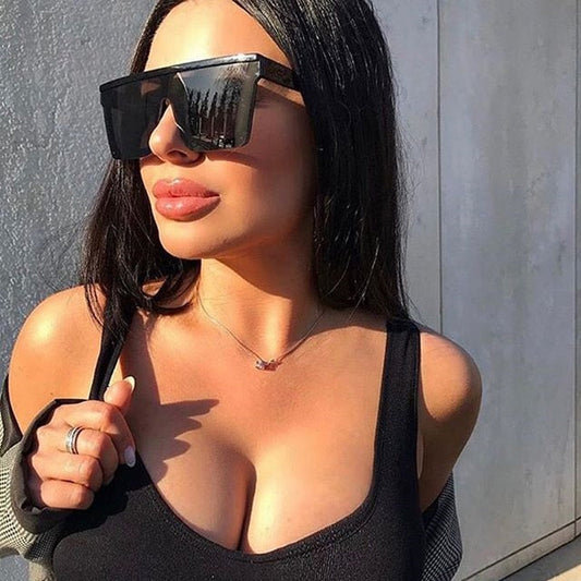 Oversize Luxury Square Sunglasses