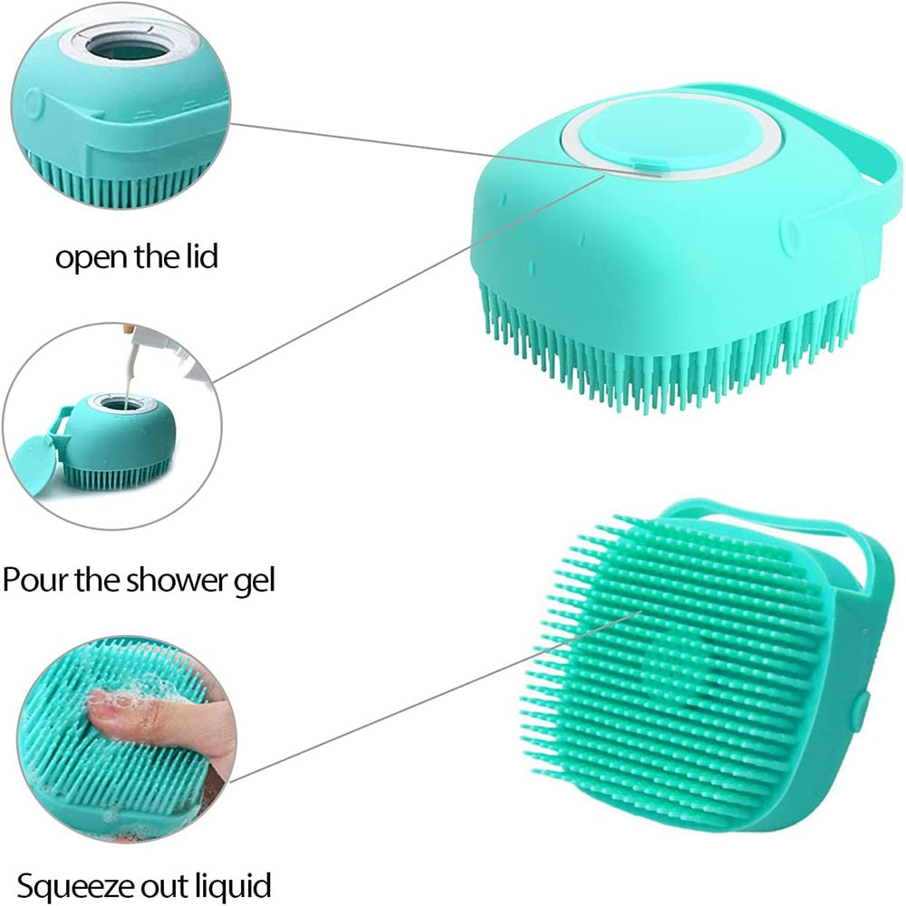 Pet Grooming Bath Brush