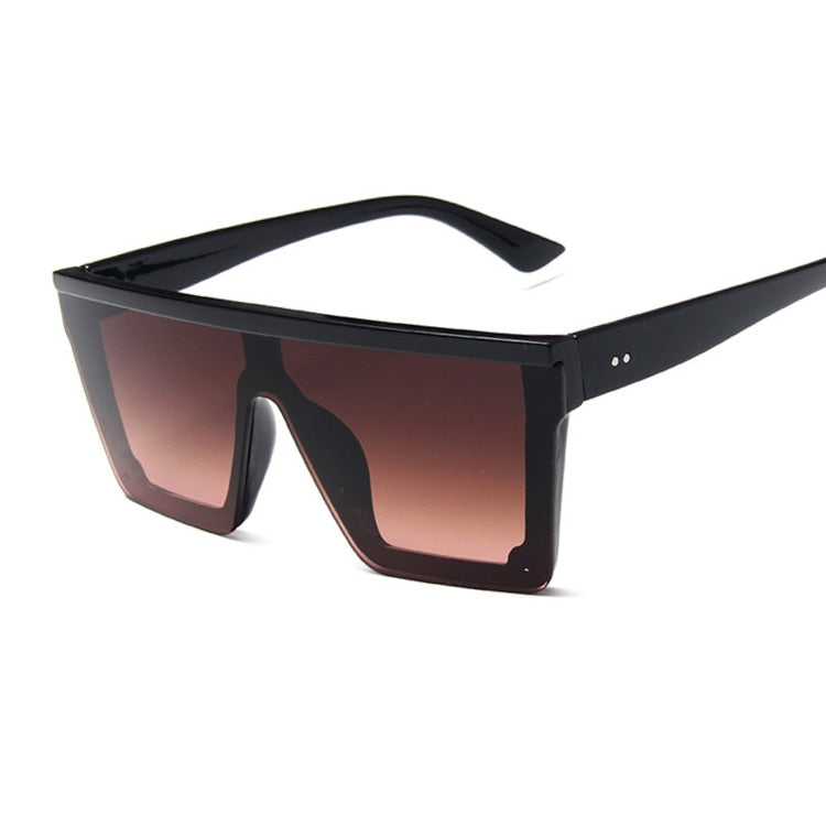 Oversize Luxury Square Sunglasses