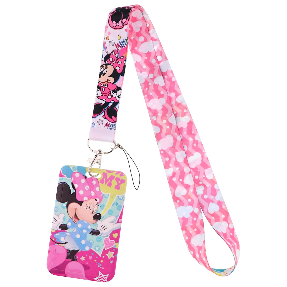 Mickey Minnie Strap Lanyard / ID Holder