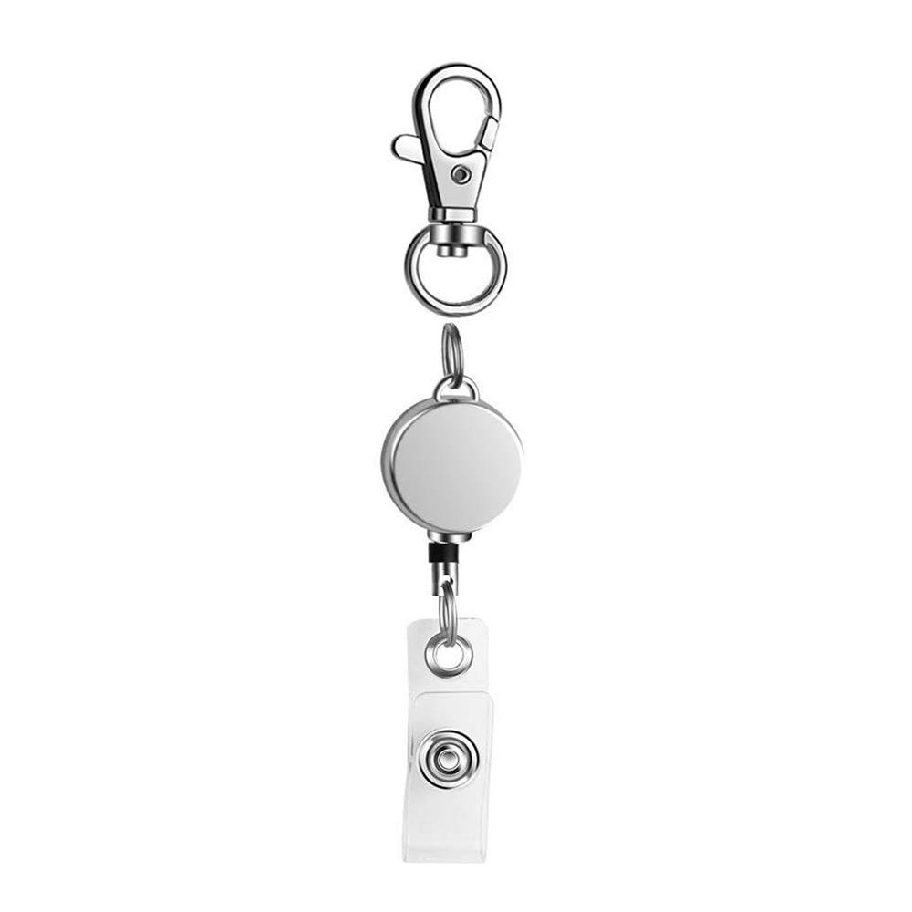 Retractable ID Card/ Key Clip